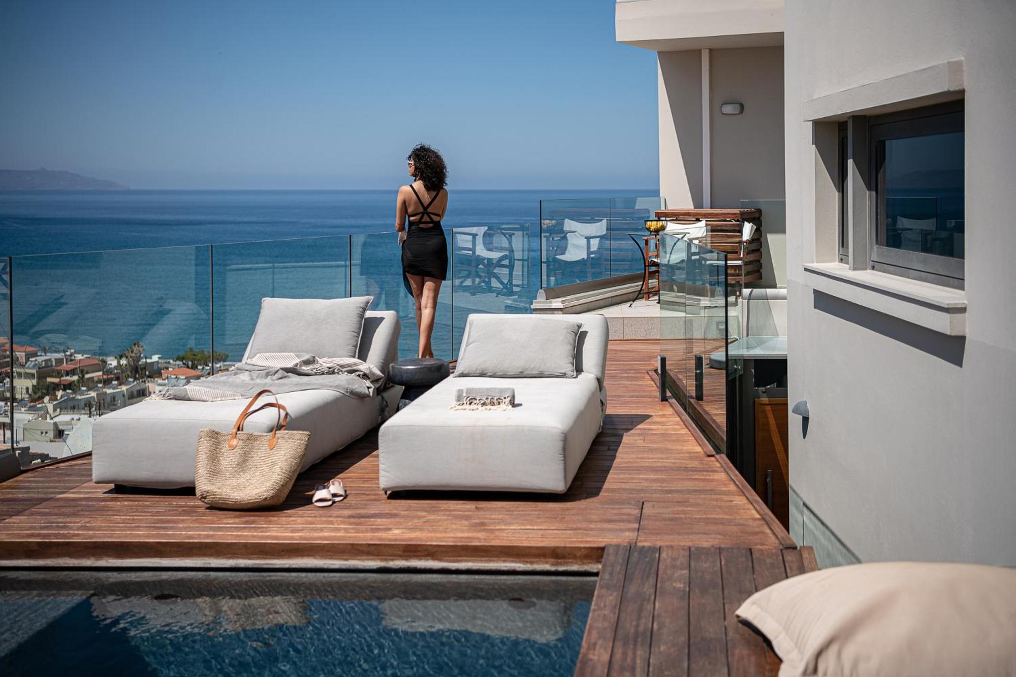 Alectrona Living Crete, Rocsea Luxury Apartment Platanés Eksteriør bilde