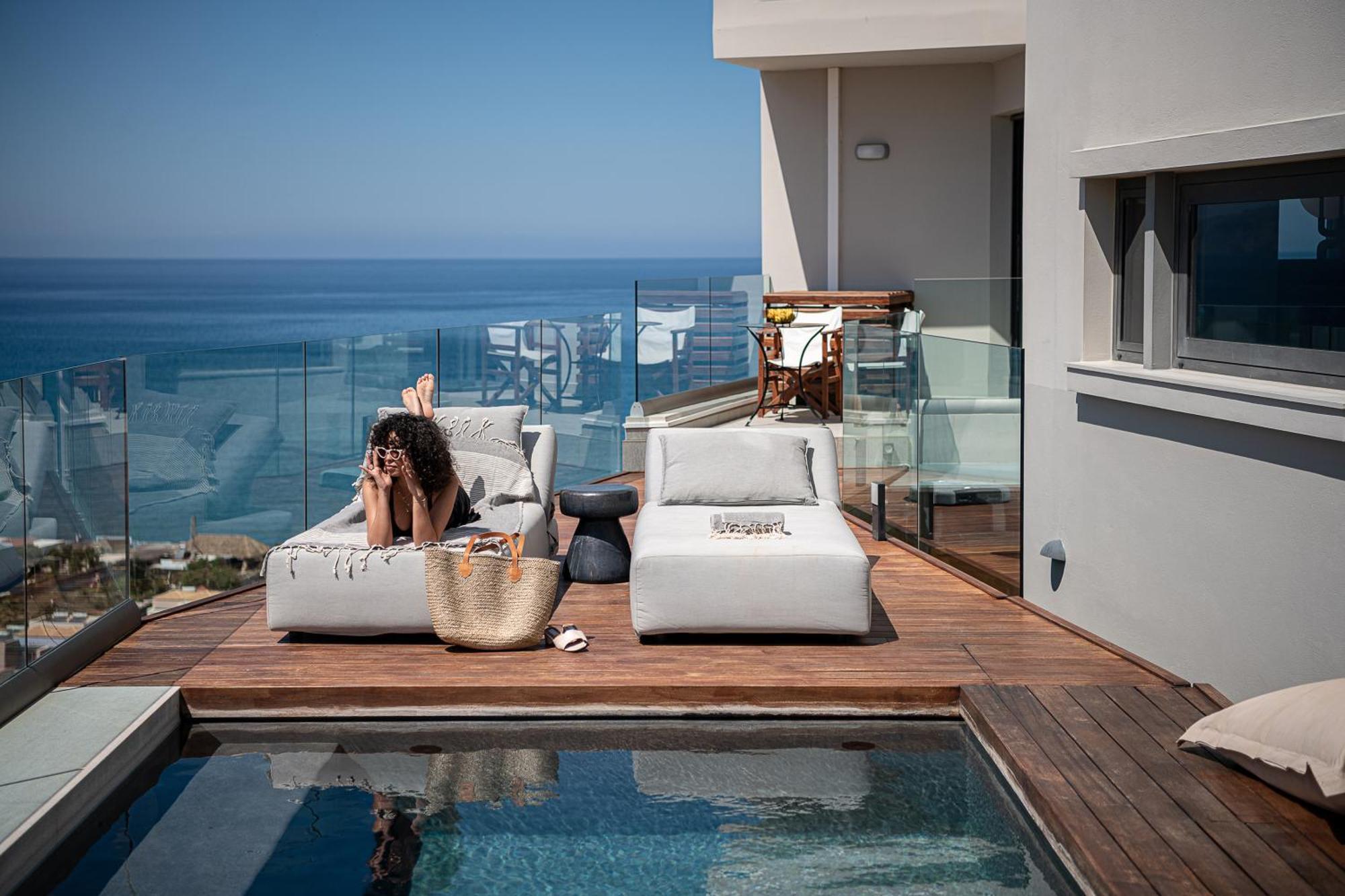 Alectrona Living Crete, Rocsea Luxury Apartment Platanés Eksteriør bilde