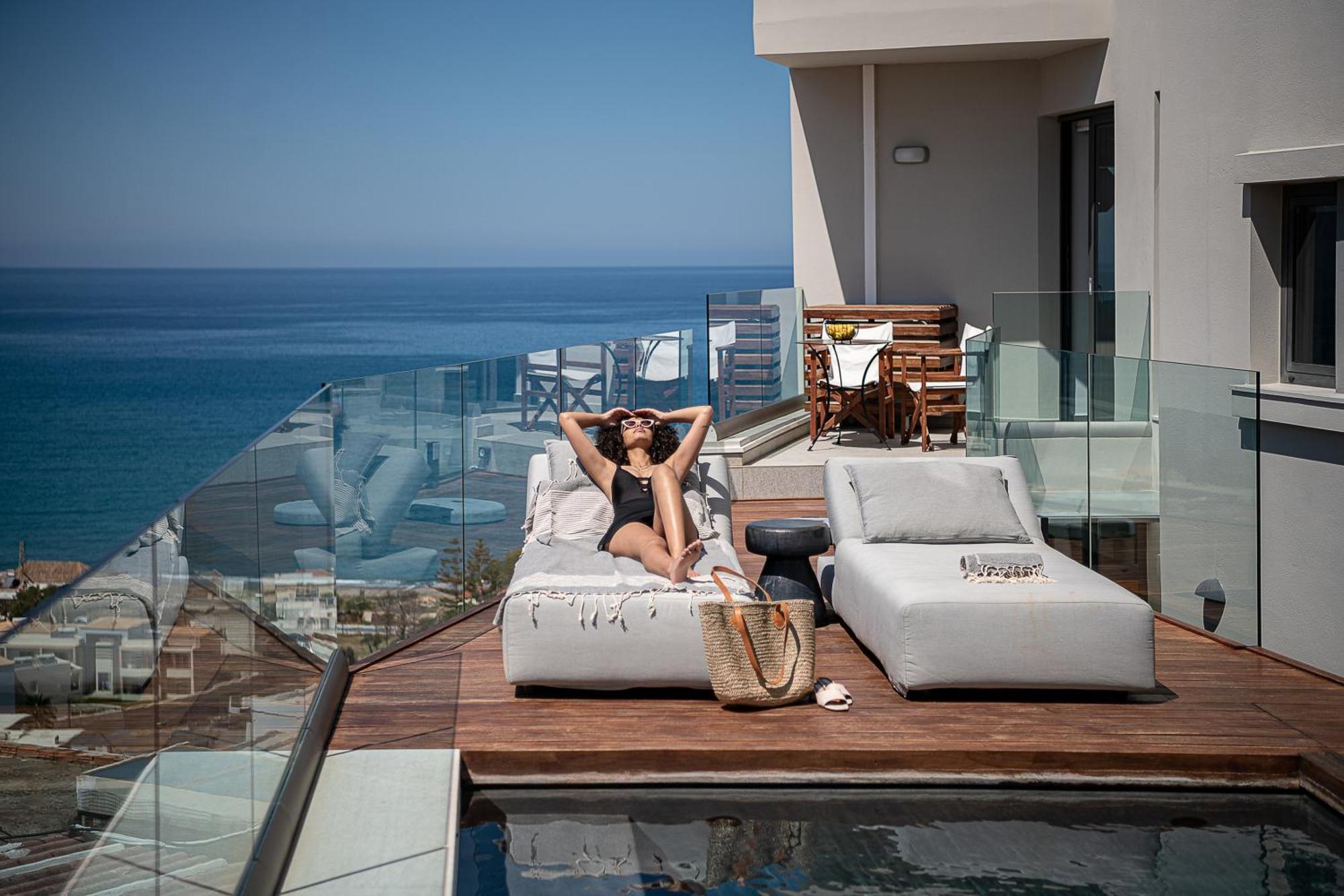 Alectrona Living Crete, Rocsea Luxury Apartment Platanés Eksteriør bilde